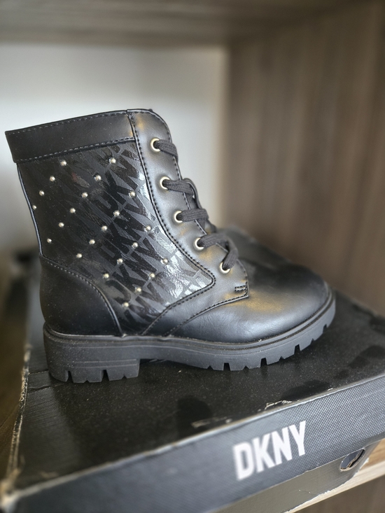 Dkny Other - DKNY Black Studded Combat Boots